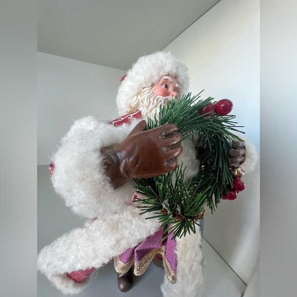 Vintage Thomas Kinkade Old world CHRISTMAS Journey’s End 8" Santa Claus Figurine - Picture 12 of 16